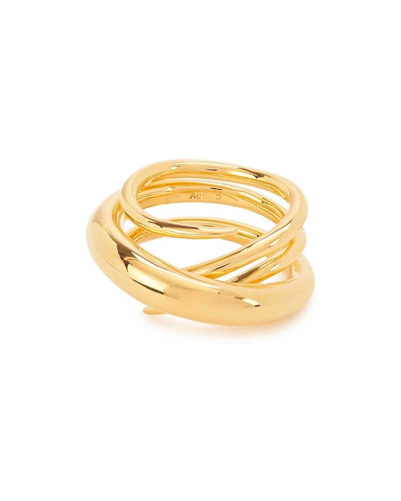 Charlotte Chesnais Hurly Burly Ring Yellow Vermeil Charlotte Chesnais Hurly Burly Ring Yellow Vermeil