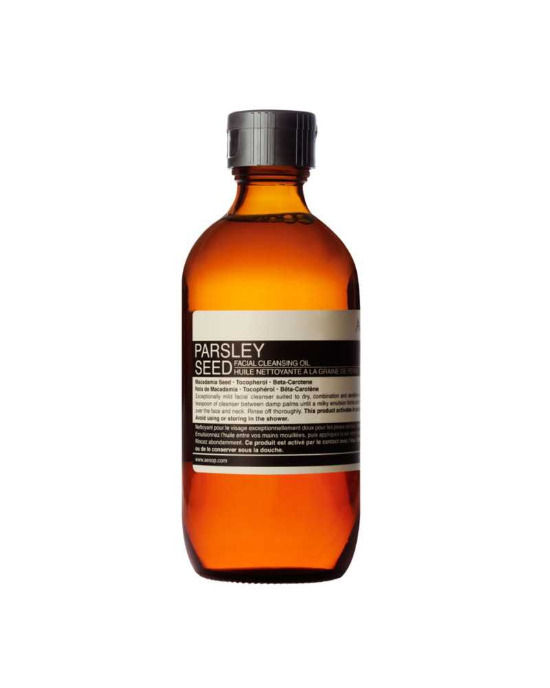 Huile nettoyante aux graines de persil 200 mL