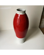 Hella Jongerius Red White Vase