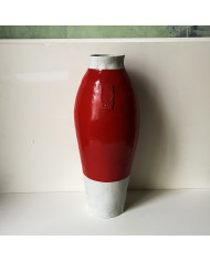 Hella Jongerius Red White Vase