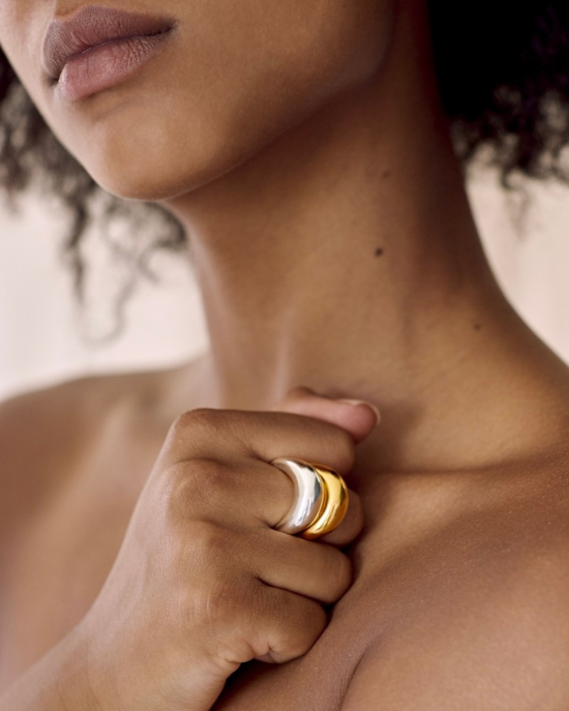 Charlotte Chesnais Lips Ring Vermeil