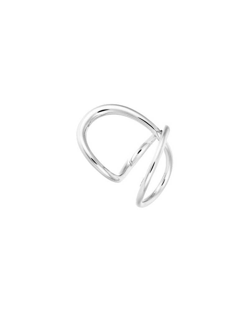 Charlotte Chesnais Ribbon Silver Ring