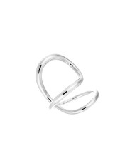 Charlotte Chesnais Ribbon Silver Ring