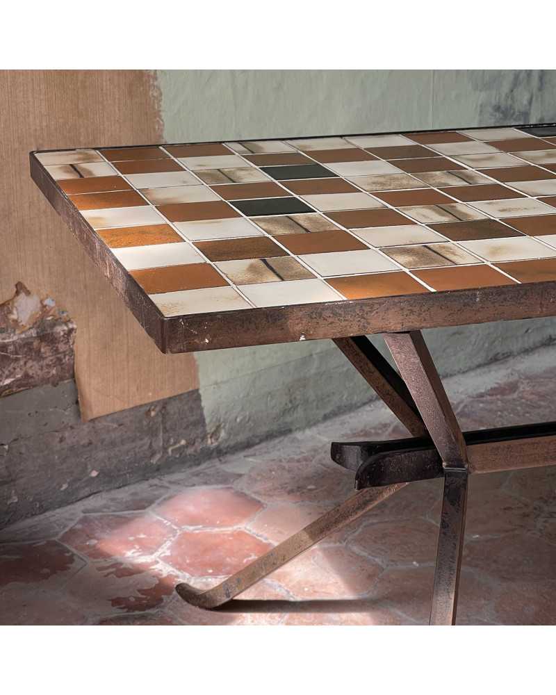 Mado Jolain Coffee Table Ceramic Circa 1960