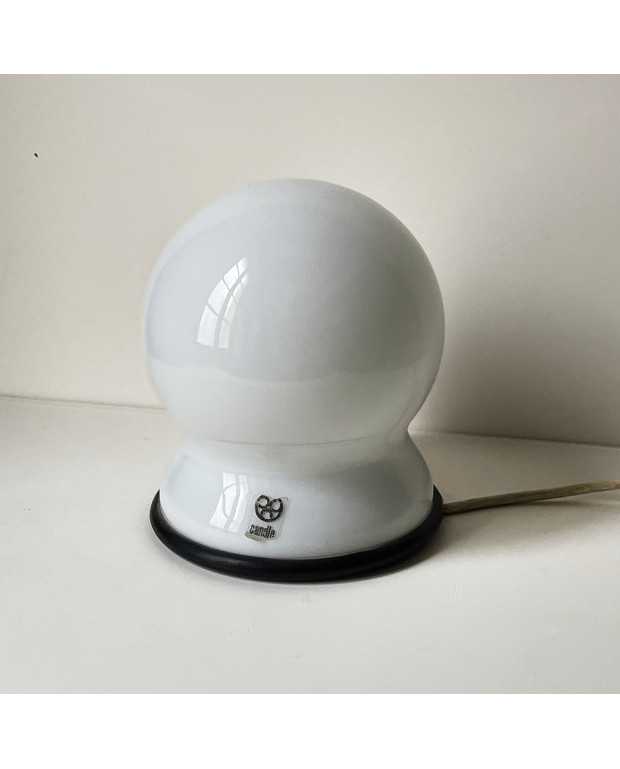 Sergio Asti Glass Lamp Table for Martinelli Luce 1972 Sergio Asti Glass Lamp Table for Martinelli Luce 1972