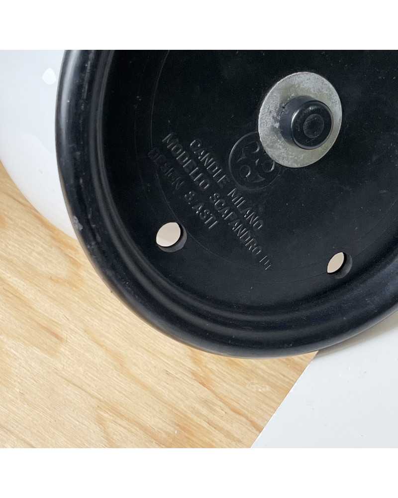 Sergio Asti Glass Lamp Table for Martinelli Luce 1972 Sergio Asti Glass Lamp Table for Martinelli Luce 1972