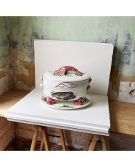 Ceramic bouillabaisse tureen 1950