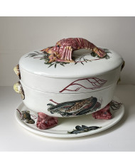 Ceramic bouillabaisse tureen 1950