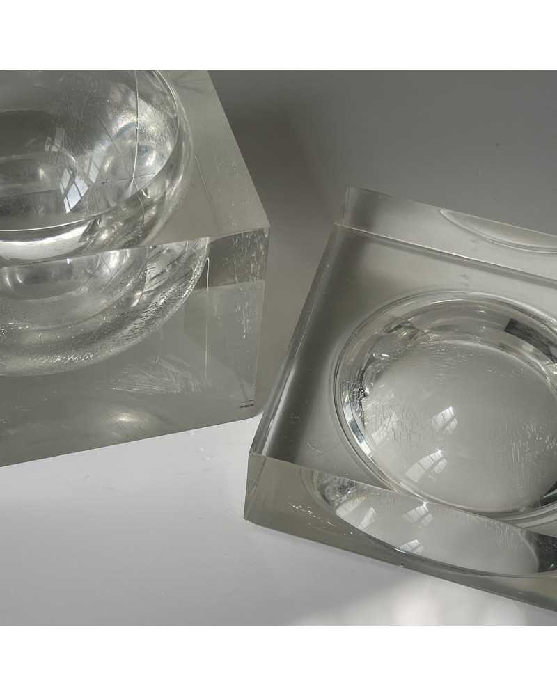 Plexiglass jewelry box year 70 attributed to Christian Dior Plexiglass jewelry box year 70 attributed to Christian Dior