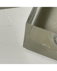 Boîte à bijoux en plexiglass année 70 attribuée à Christian Dior