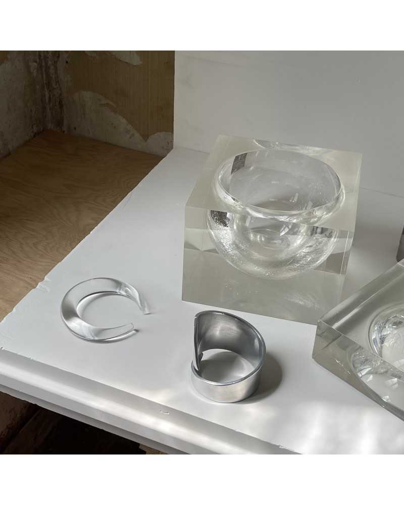 Plexiglass jewelry box year 70 attributed to Christian Dior Plexiglass jewelry box year 70 attributed to Christian Dior