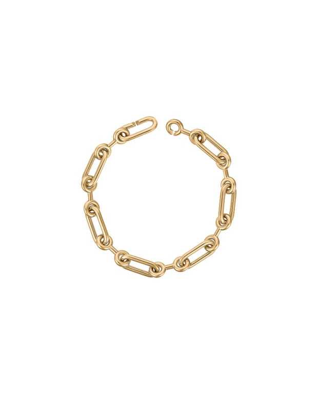 Charlotte Chesnais Bracelet en Chaine Petit Binary Vermeil Charlotte Chesnais Bracelet en Chaine Petit Binary Vermeil