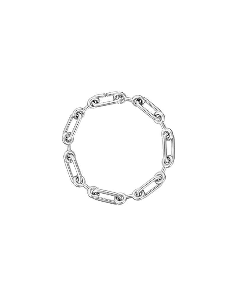 Charlotte Chesnais Bracelet en Chaine Petit Binary Argent Charlotte Chesnais Bracelet en Chaine Petit Binary Argent
