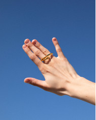 Charlotte Chesnais Bague Ring Vermeil