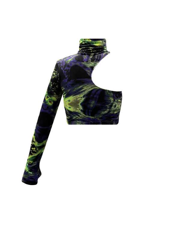 Léo Psychedelic Tie-Dye Top Léo Psychedelic Tie-Dye Top