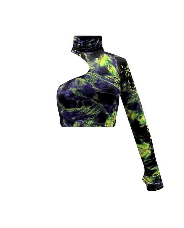 Léo Psychedelic Tie-Dye Top