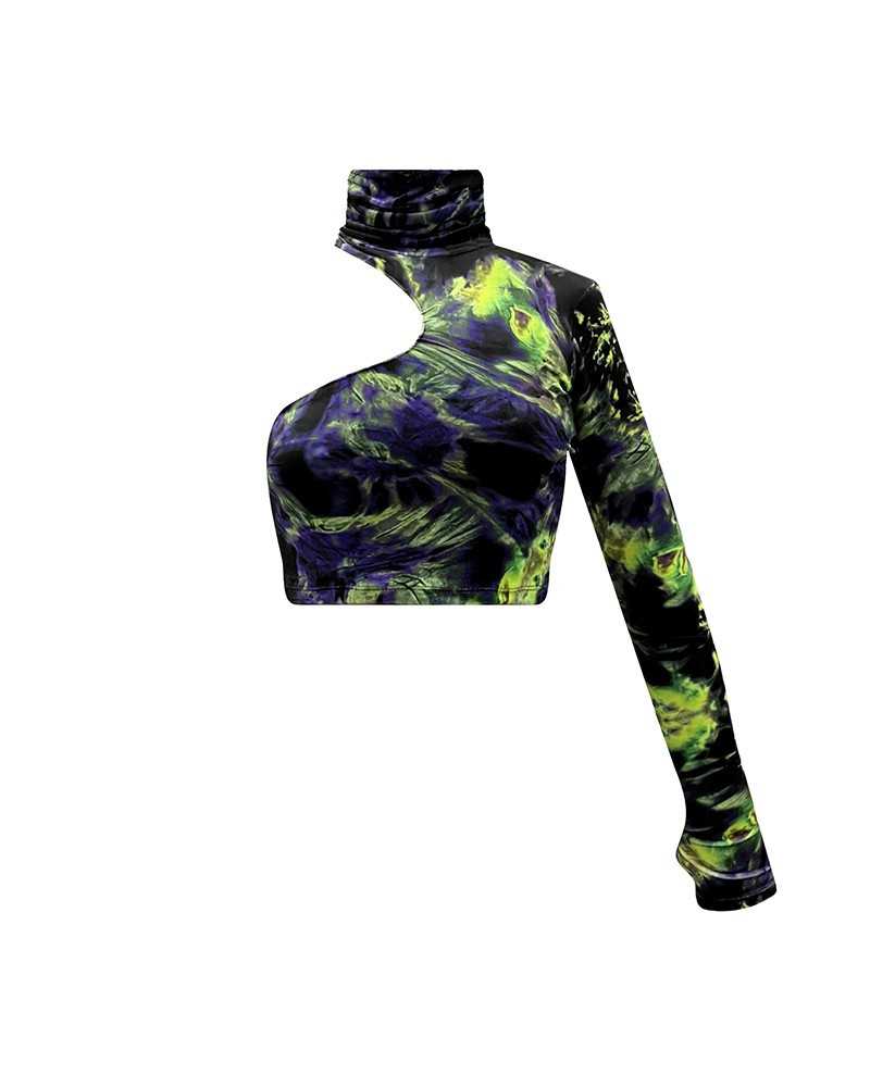 Léo Psychedelic Tie-Dye Top Léo Psychedelic Tie-Dye Top