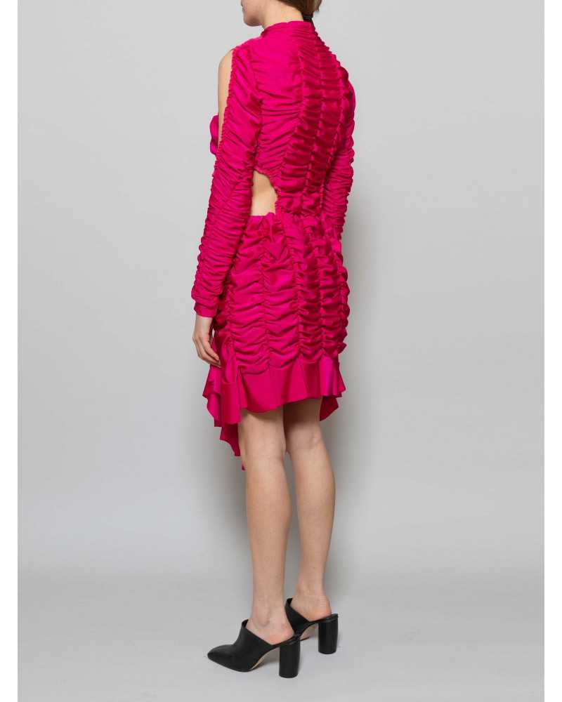 Ester Manas Midi peephole ruched Dress Ester Manas Midi peephole ruched Dress