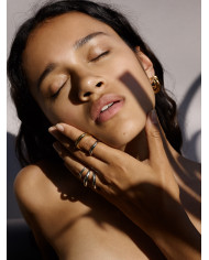 Charlotte Chesnais Bague Surma Silver Vermeil