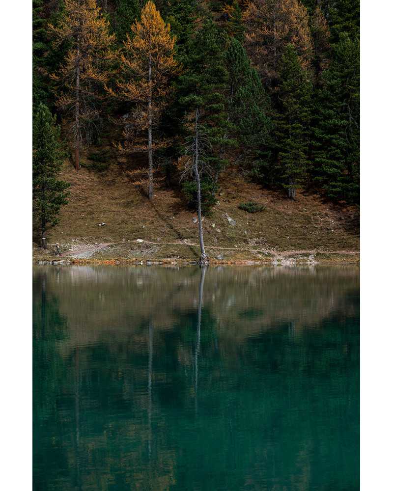 Photographie Le lac de l'Orceylette Photographie Le lac de l'Orceylette