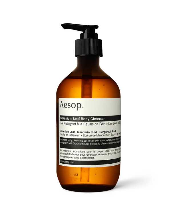 Gel nettoyant à la feuille de géranium pour le corps 500 mL Gel nettoyant à la feuille de géranium pour le corps 500 mL