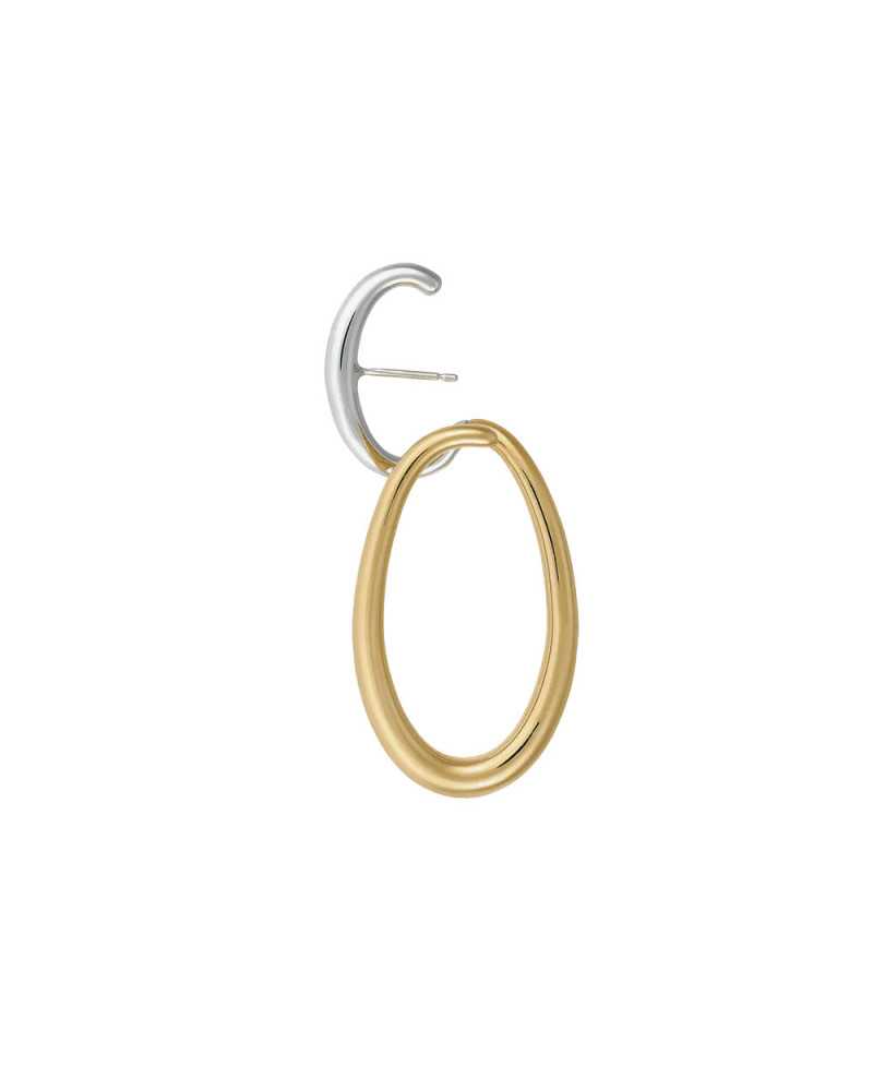 Boucle d'oreille delta vermeil / argent Boucle d'oreille delta vermeil / argent