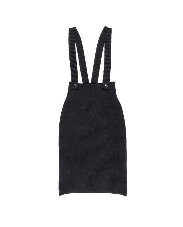 Daphne ribbed tube knit skirt