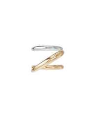 Bague triplet vermeil / argent Bague triplet vermeil / argent
