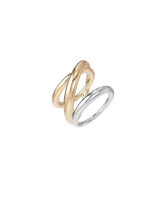 Bague triplet vermeil / argent Bague triplet vermeil / argent