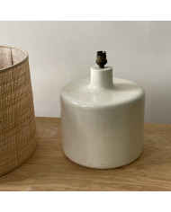 Lampe en bois tourné années 70