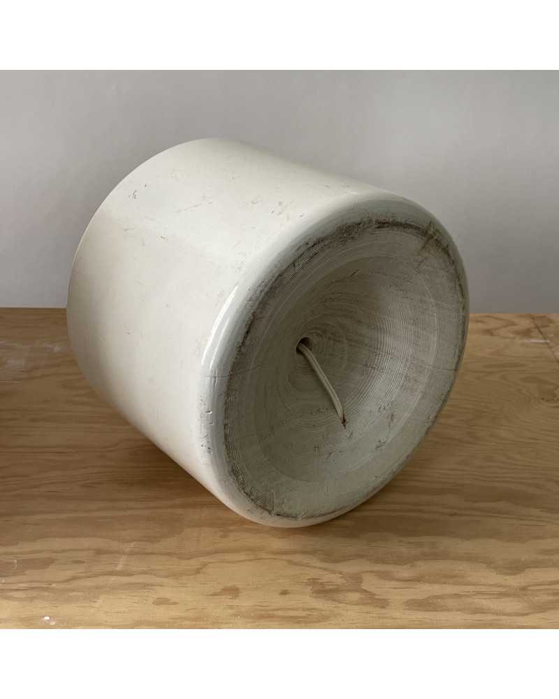 Lampe en bois tourné années 70