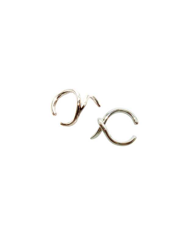 Boucles d'oreilles The Syliabules argent Boucles d'oreilles The Syliabules argent