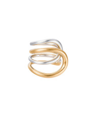 Bague daisy vermeil / argent Bague daisy vermeil / argent