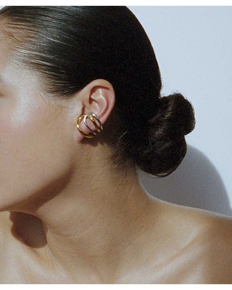 Daisy earring vermeil / silver Daisy earring vermeil / silver