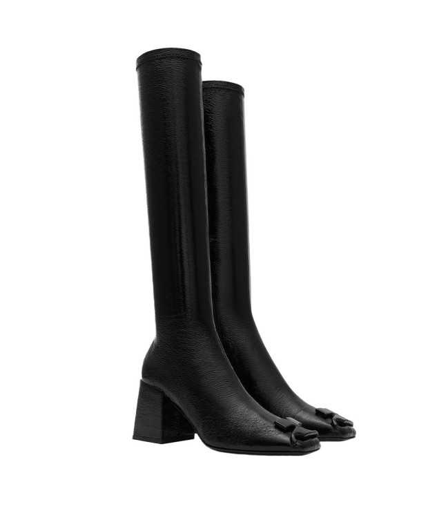 Reedition AC vinyl Boots black Reedition AC vinyl Boots black