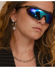 Petit Binary Chain long silver