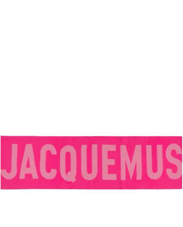 L'Écharpe Jacquemus multi rose L'Écharpe Jacquemus multi rose