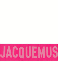 L'Écharpe Jacquemus multi pink