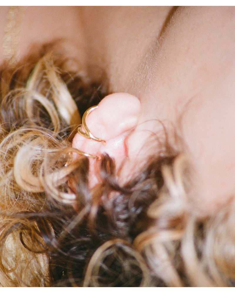 Boucles d'oreilles The Syliabules vermeil