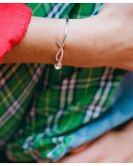 Rhizoé bracelet jonc vermeil Rhizoé bracelet jonc vermeil