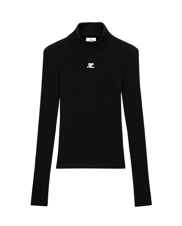 Pull Reedition manches longues noir Pull Reedition manches longues noir