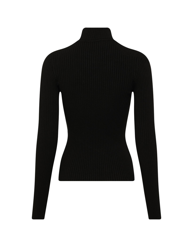 Reedition knit LS Jumper black