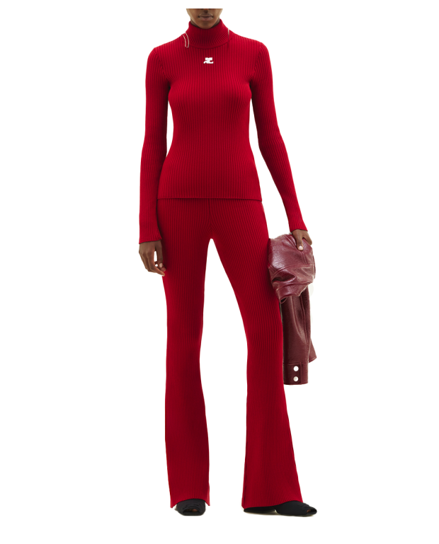 Pull Reedition manches longues rouge Pull Reedition manches longues rouge