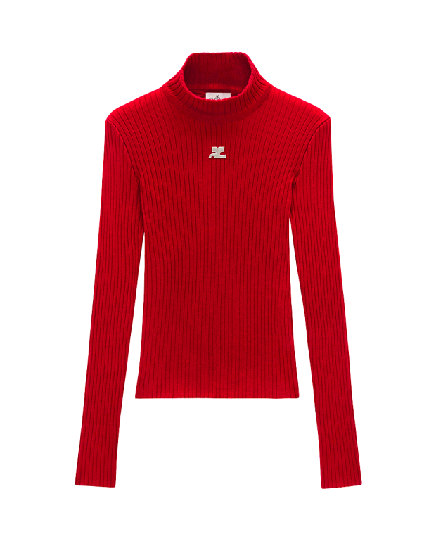 Pull Reedition manches longues rouge Pull Reedition manches longues rouge