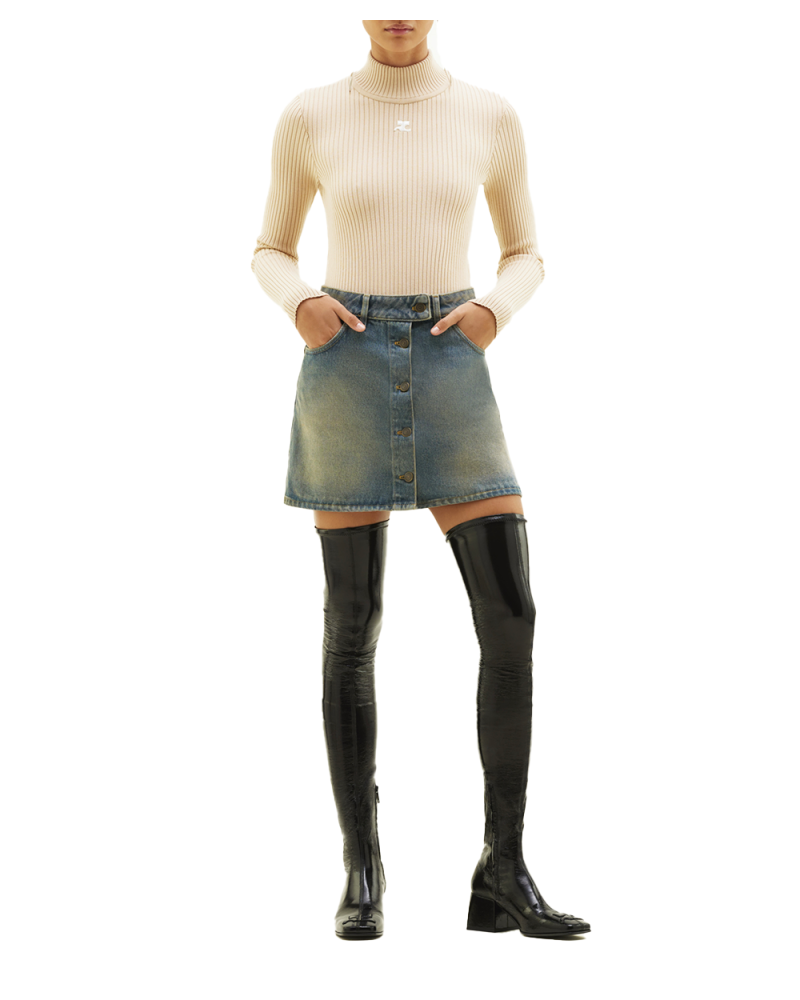 Reedition Knit LS Jumper cappucino