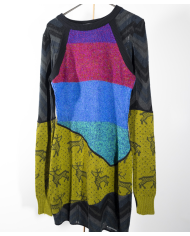 Robe Hybride maille mélangée 1 Robe Hybride maille mélangée 1