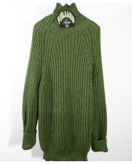 Hand-knitted turtleneck Jumper