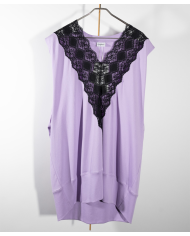 Débardeur à dentelle