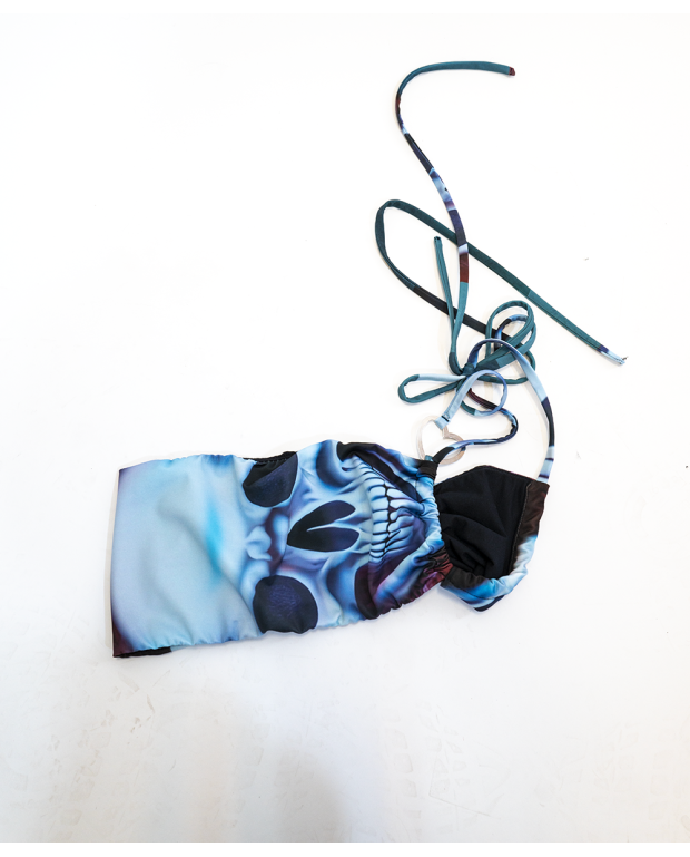 Belt Bikini Top skull Belt Bikini Top skull