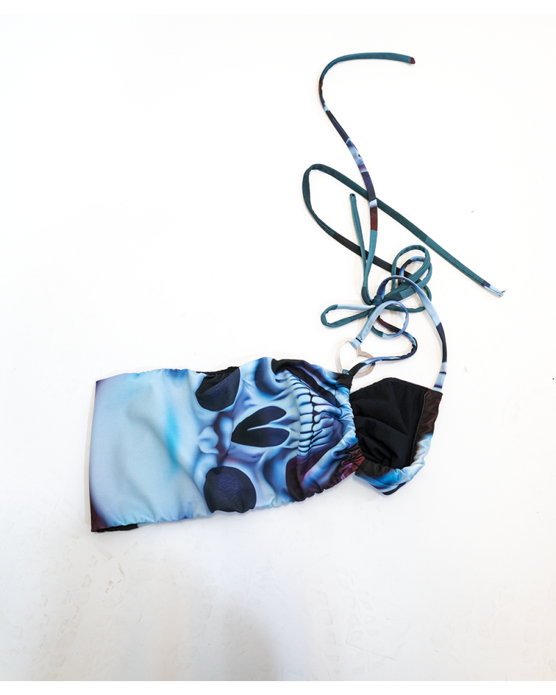 Belt Bikini Top skull Belt Bikini Top skull